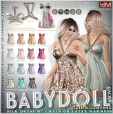 18 RARE !dM Babydoll **LATEX HARNESS** (BOX LARA)
