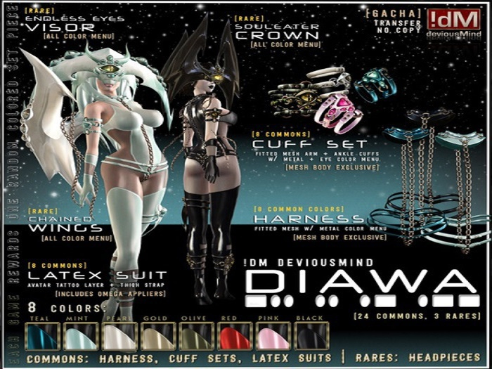25 RARE !dM Diawa - Souleater Crown **RARE** (BOX)