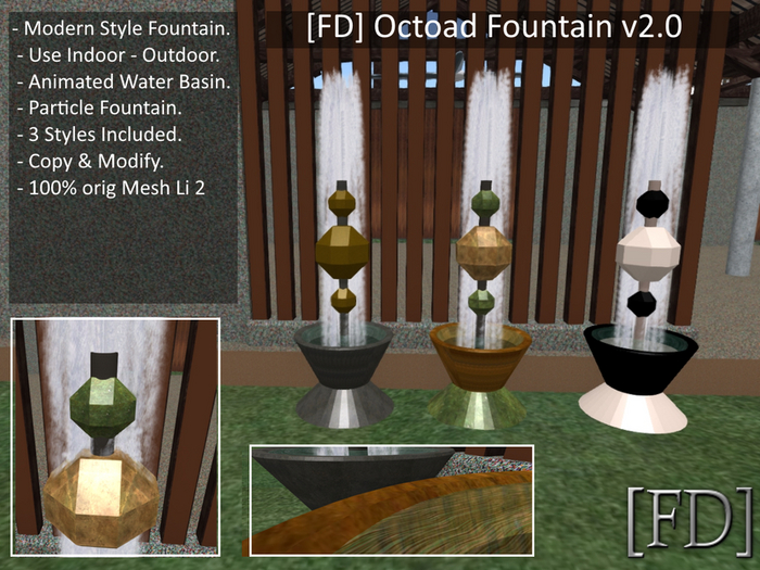 [FD] Octoad Fountain v2.0