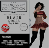 [Fusion Fashion Delivery Hud] - Blair Outfit - Red