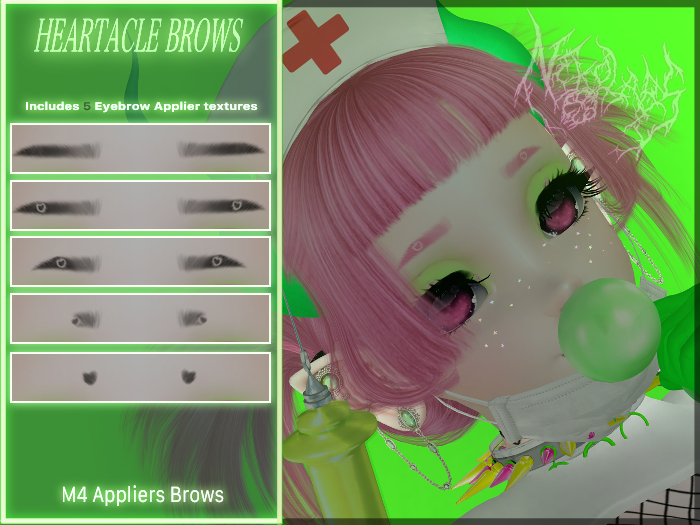 NEKOLABS - M4- Heartacle Brows