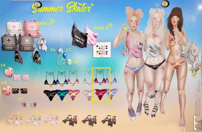 PEACHES. - 11 - Summer Bikini