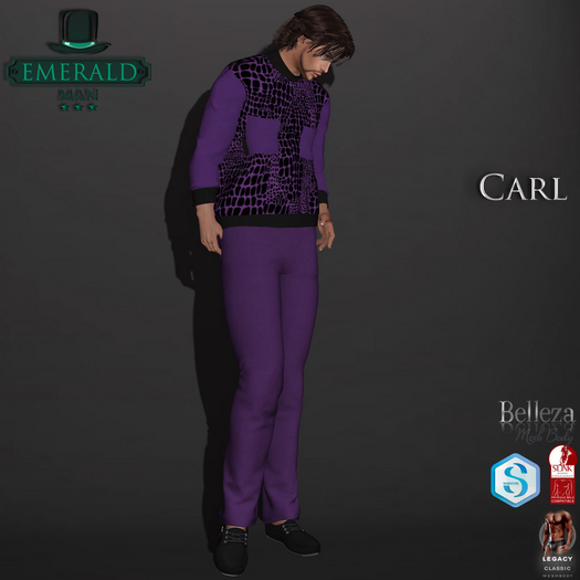 Carl Outfit Purple