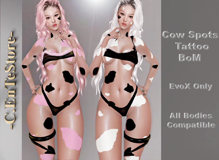 _C.EnTeStore_ Cow Spot -Tattoo-BoM_