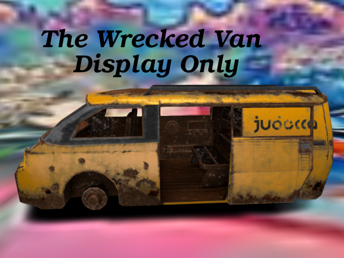 The Van Destroyed Display Only (boxed)