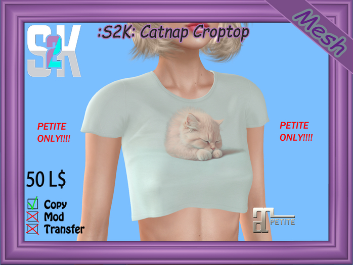 :S2K: Catnap Croptop