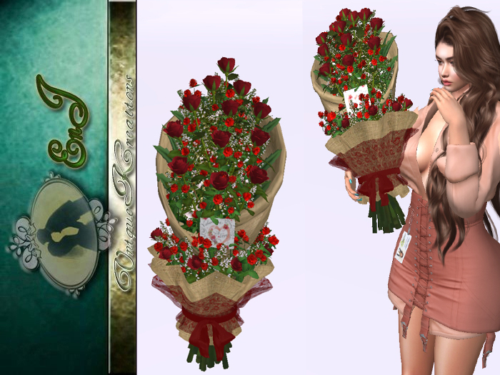 Scarlet Rose Bouquet