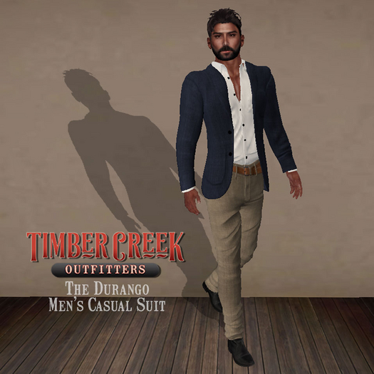[Timber Creek] Durango Casual Suit-Classic Navy & Tan