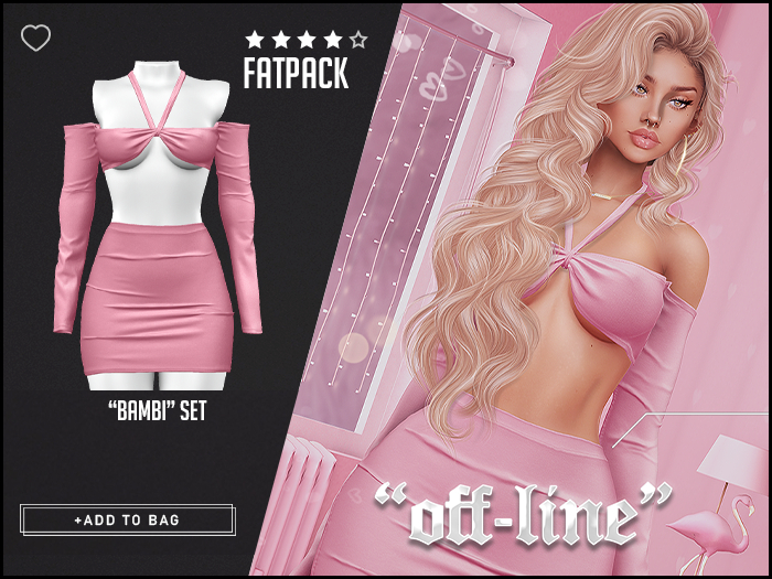 "Off-Line" x "Bambi" Set / Fatpack