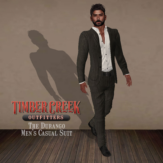 [Timber Creek] Durango Casual Suit-Pinstripe