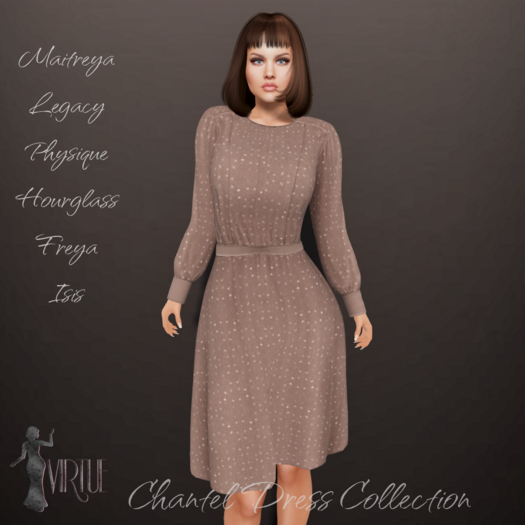Virtue Chantel Dress {Mocha}