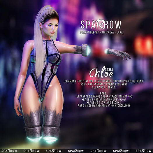 SPARROW // gacha / Chloe // RARE #1 MAITREYA + HUD