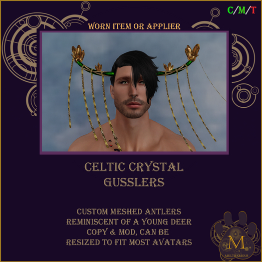 *M* Celtic Crystal Guslers