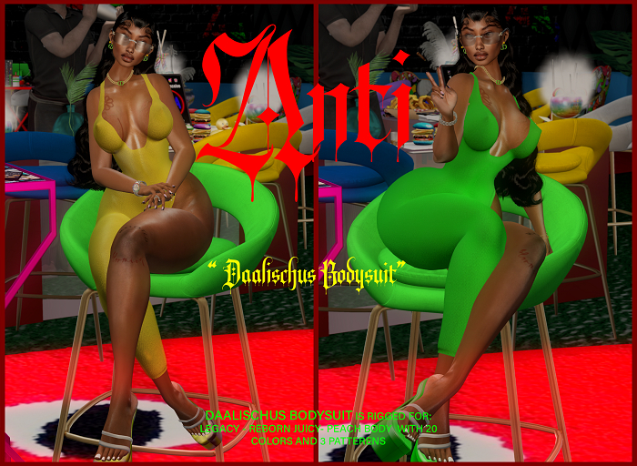 -A- Daalischus Bodysuit V1 (Ruby) UNPKR