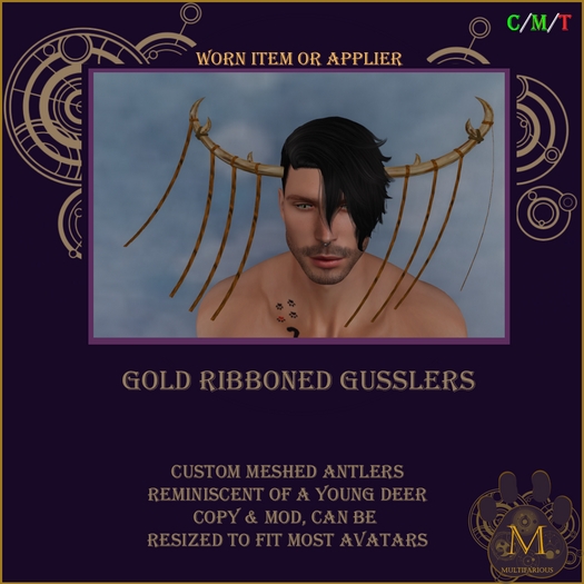 *M* Gold Ribboned Guslers