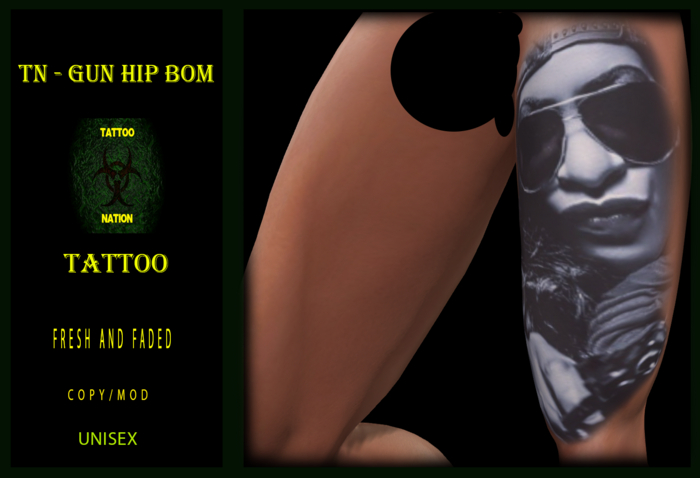 TN - Gun hip BoM tattoo