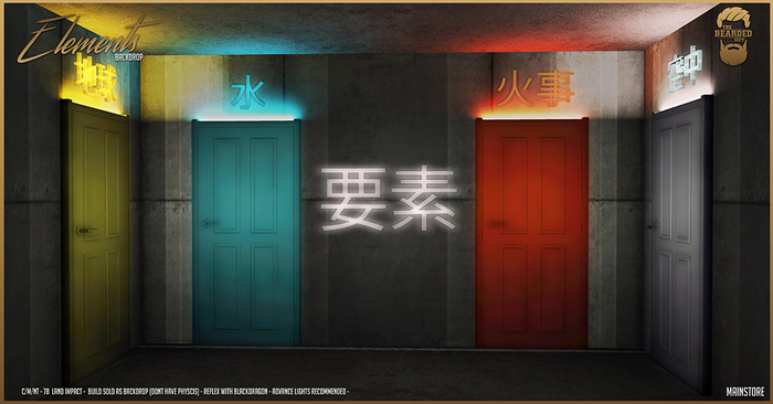 Elements Backdrop - The Bearded Guy