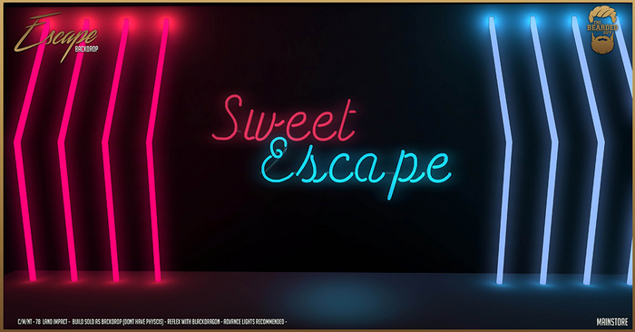 Escape Backdrop - The Bearded Guy