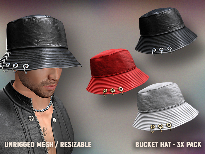 [7/11] Bucket Hat - 3x Pack