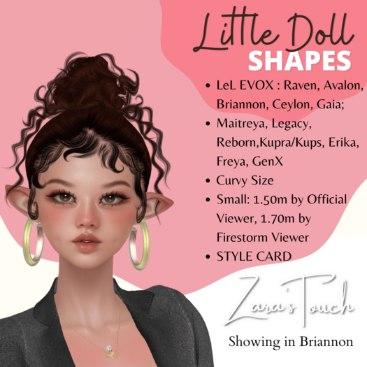 Maitreya Mesh Body Shape - Meghan - Zara'a Touch