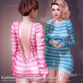 Kaithleen's Striped Woolen Dress - Fatpack