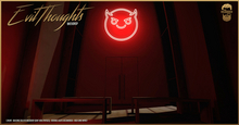 Evil Thoughts Backdrop - The Bearded Guy