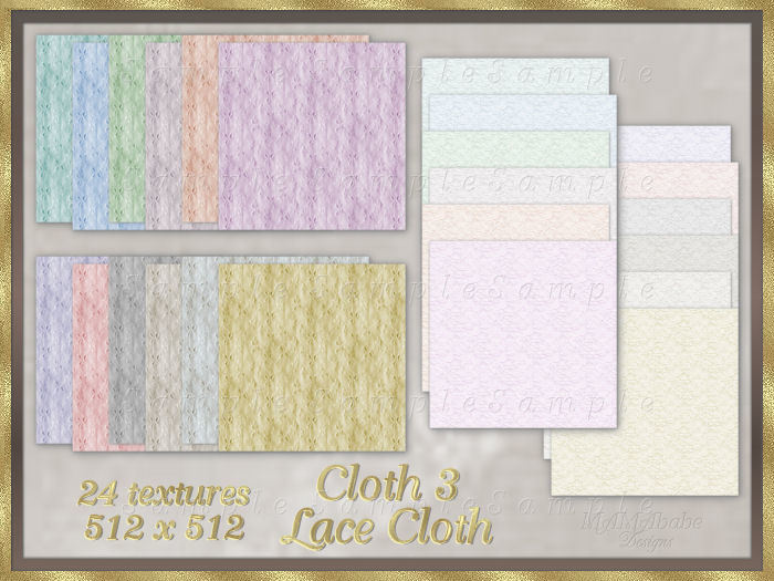 Cloth 3 Lace Cloth