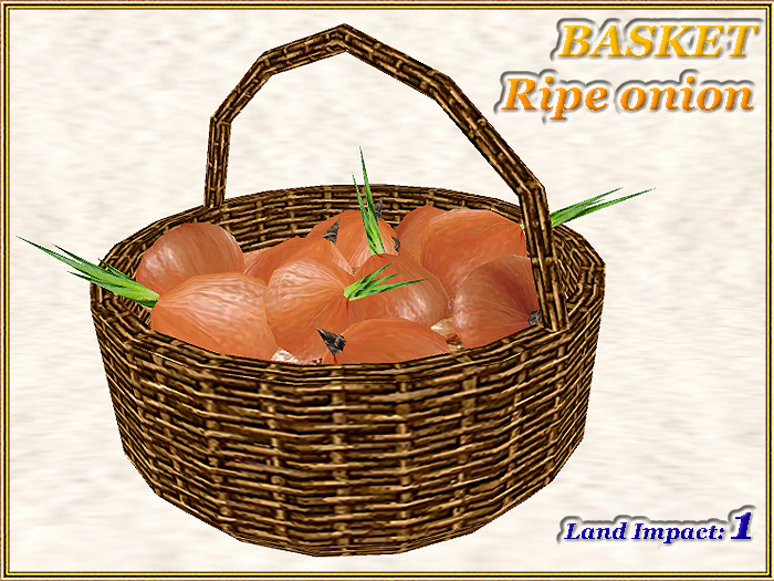 BASKET - Ripe onion (1 LI) (Full perm)