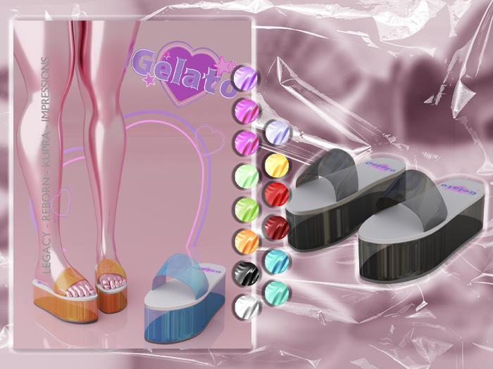 Gelato - Plexi Sandals