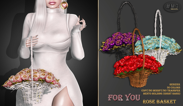 #MG - For You - Rose basket