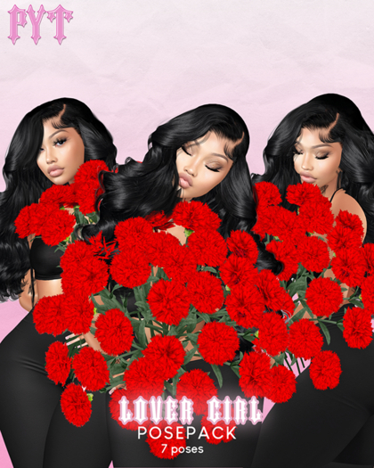 PYT: LOVER GIRL POSEPACK+ PROPS