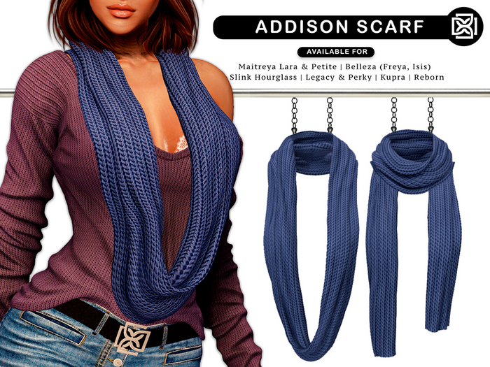 Addams - Addison - Scarves Set #19