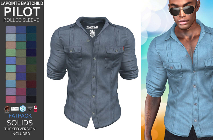 Shirt Pilot Solids 