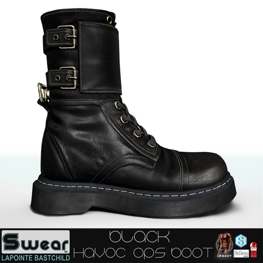 Combat Boots BLACK