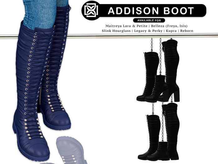 Addams - Addison - Womens Boots Set #30