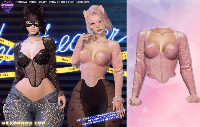[Eternus] Skydance Top Pink