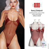 [ADD] Nancy Bodysuit - Red