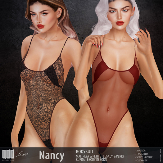 [ADD] Nancy Bodysuit FATPACK