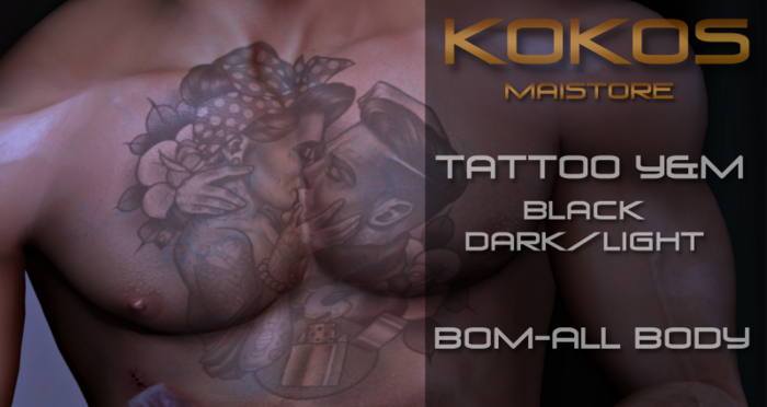 KOKOS-TATTOO Y&M-BOM