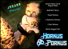 [HkPk] Jaguar for Anima Oasis Cat & AUG Katy - Theurgy