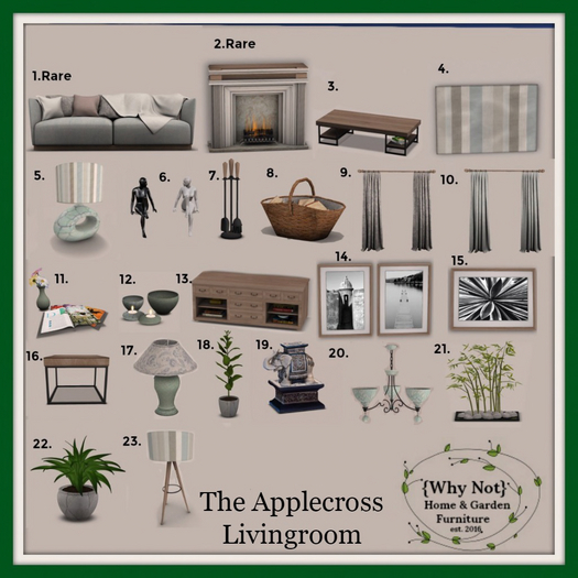 01{Why Not ?} Applecross Livingroom Sofa RARE