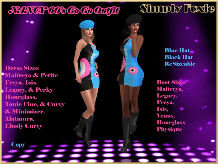 NANCY 60's Go Go Outfit (Boxed)
