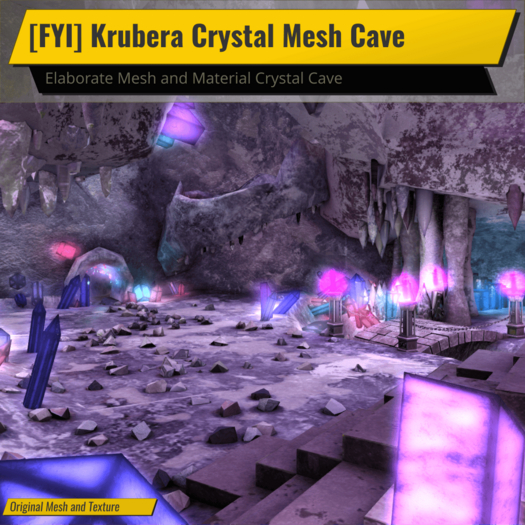 [FYI] Large Mesh Multilayer Crystal Medieval Cave Serene Water