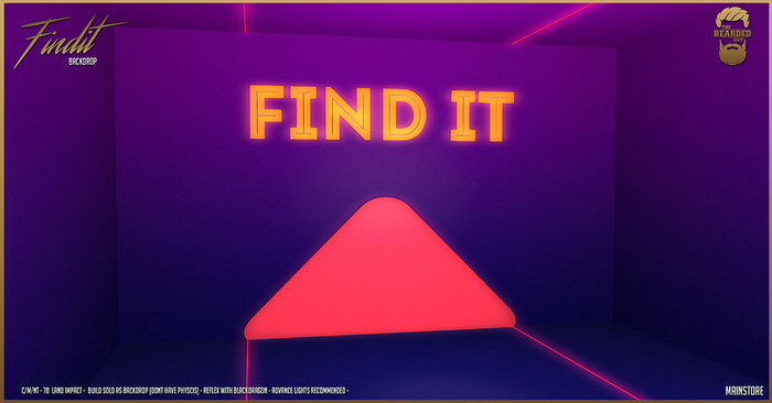Find It Backdrop - The Bearded Guy