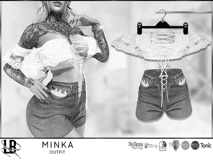 LB - Minka Off Shoulder Outfit DEMO