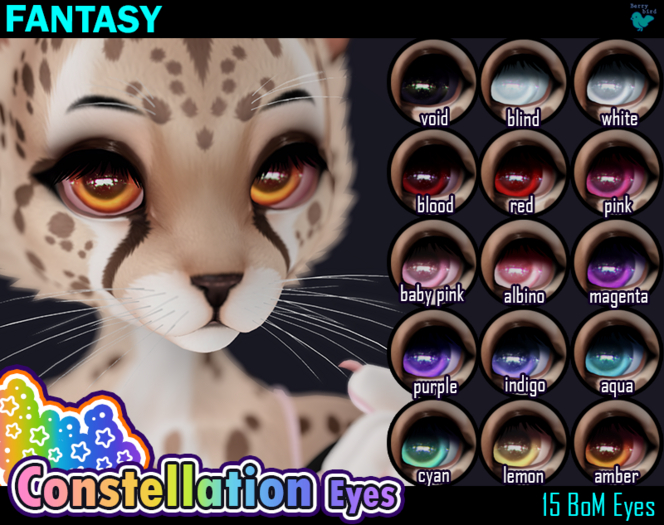 Berrybird - Constellation Eyes [Fantasy] (BoM Eyes)