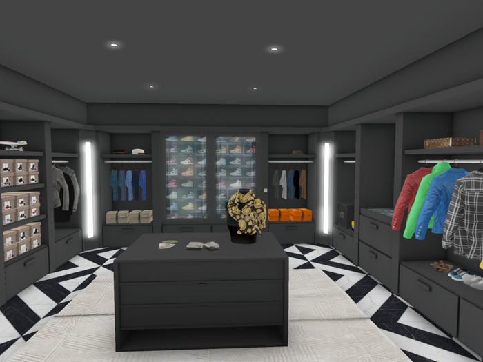 Hollyhood Men's Closet BLACK - FATPACK