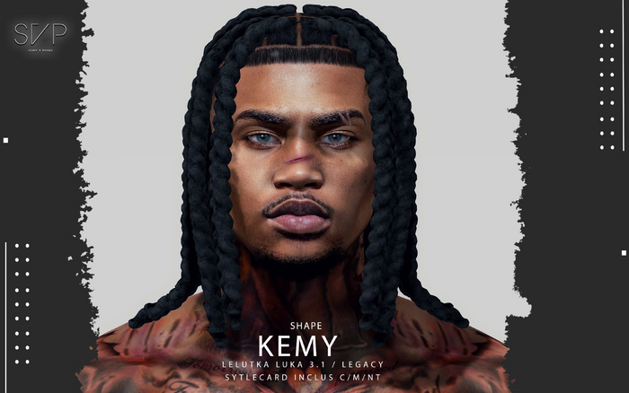 SVP Shape Kemy Lelutka Luka 3.1 / Legacy