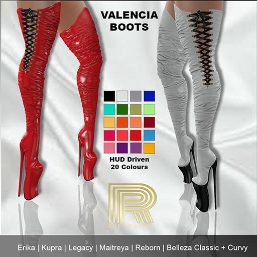:: RUE :: Valencia Boots FATPACK