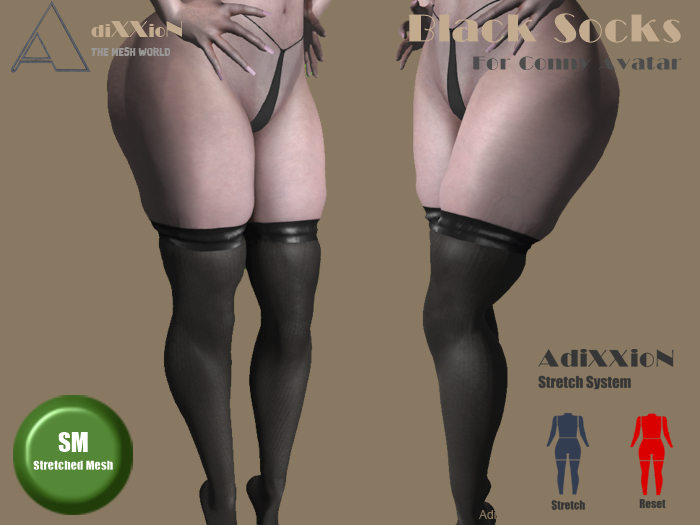 Black Socks Stretch / Conny Avatar